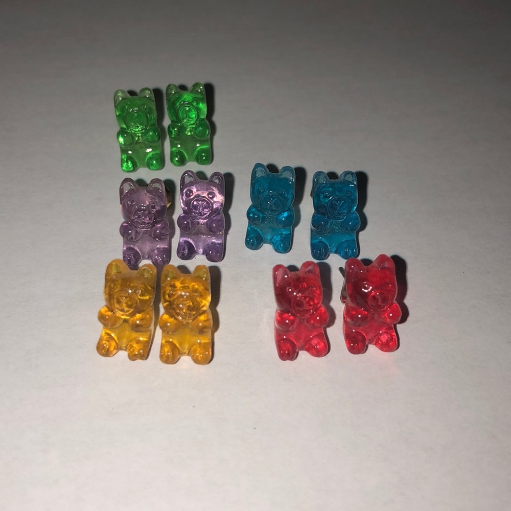 gummy bear earrings